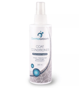 DermaGroom Coat Conditioner voor katten – leave-in conditioner tegen klitten en voor een zachte vacht