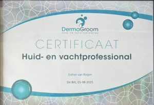Certificaat huid- en vachtprofessional