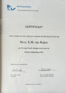 Certificaat FeCan kattendag 2026